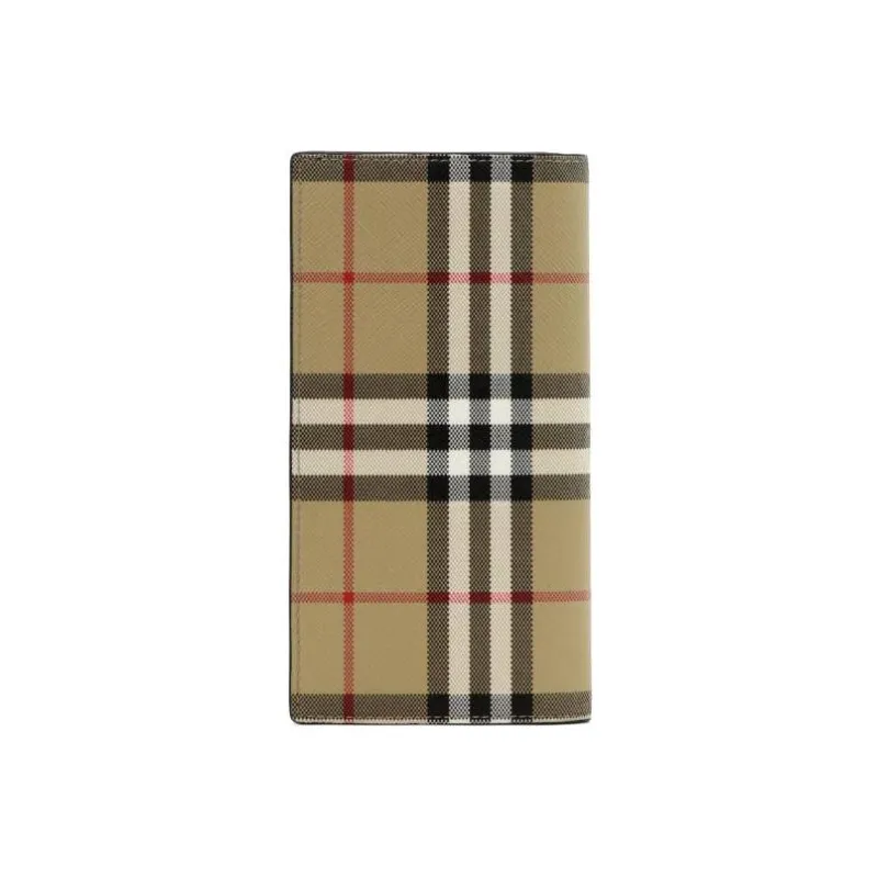Burberry Vintage Check Continental Wallet Beige-2