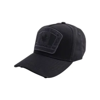 DSQUARED 2 Flag Patch Distressed Baseball Cap