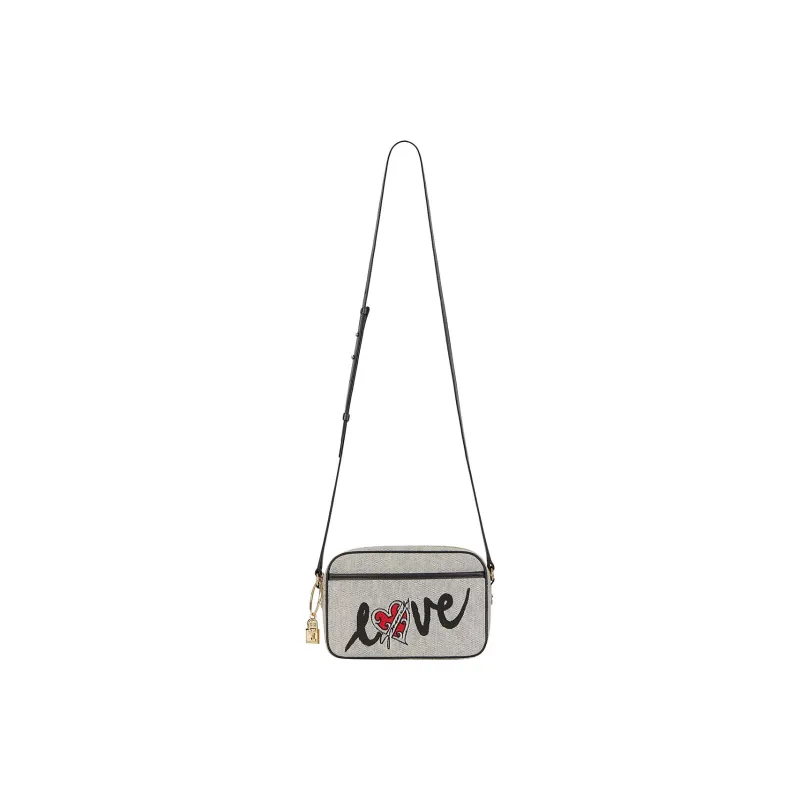 GIVENCHY BOND Fabric Camera Bags Crossbody Bag Shoulder Bag Women's Gray-1