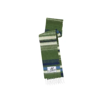 MARNI Striped Mohair Scarf