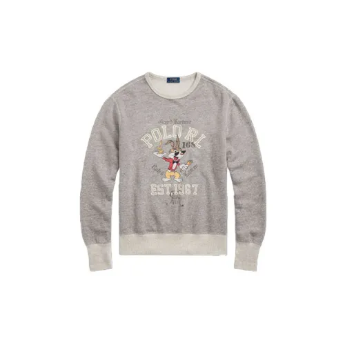 Polo Ralph Lauren SS23 Lunar New Year Collection Sweatshirts Unisex Gray