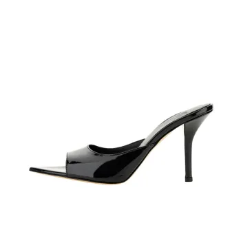 GIABORGHINI X Pernille Teisbaek Perni 90mm Leather Mules