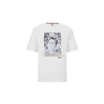 HUGO BOSS HUGO BOSS X Frida Kahlo SS23 T Shirt Unisex White