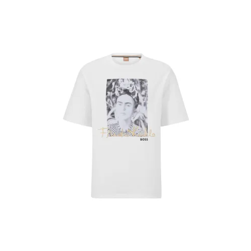 HUGO BOSS X Frida Kahlo T-Shirts Unisex White