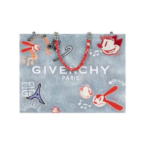 GIVENCHY Disney Collaboration Cotton Tote Bag Shopping Bag Handbag Medium Size Women's Multicolor