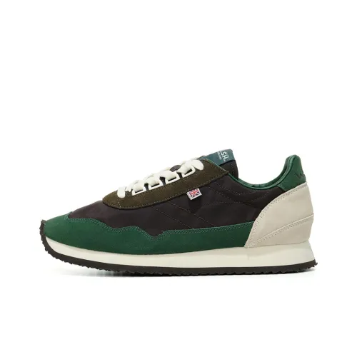 Norman Walsh Running Shoes Unisex Low Top Black Gray/Green