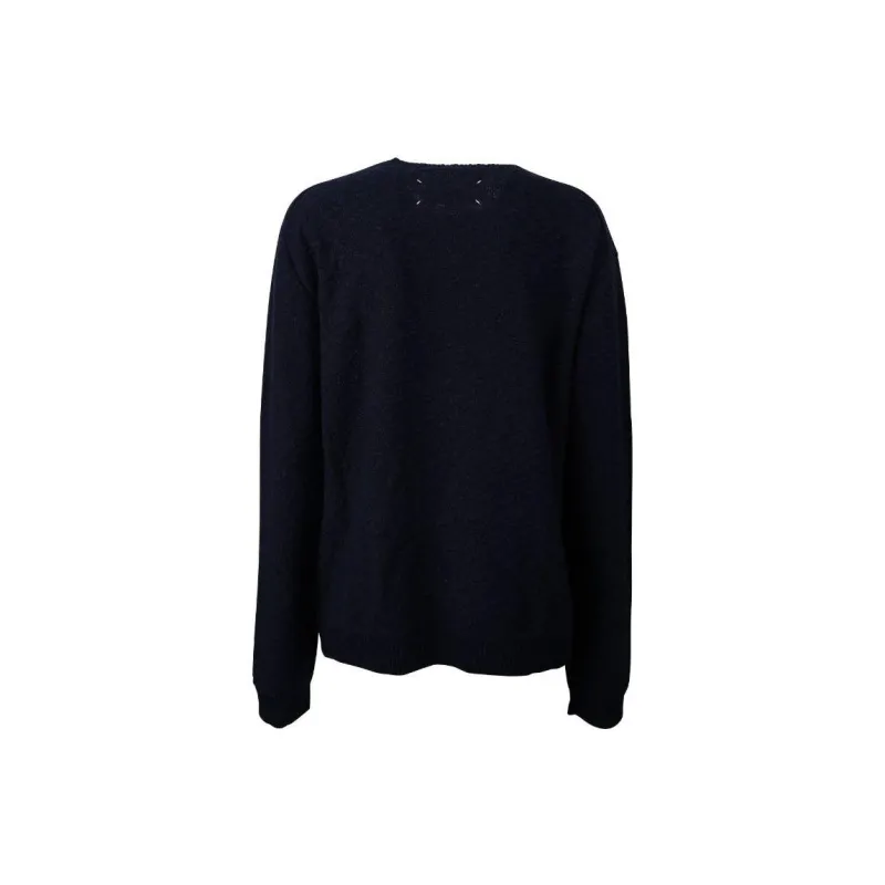 Maison Margiela Long Cuffed Sleeved Crewneck Sweater-1