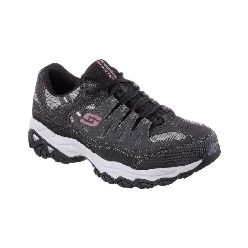 Skechers After Burn Outdoor Shoes Men Low-Top Charcoal/Black-2