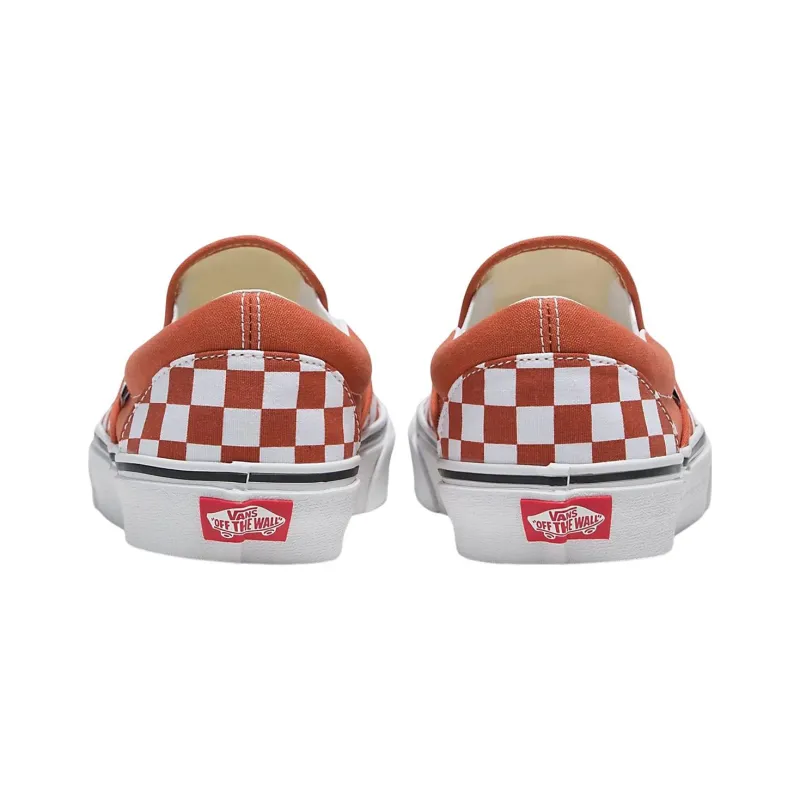 Vans Classic Slip On 'Checkerboard Burnt Ochre'-3