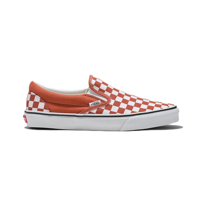 Vans Classic Slip On 'Checkerboard Burnt Ochre'-1