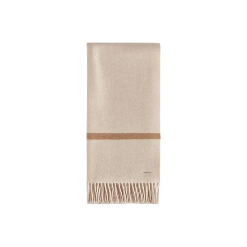 Loro Piana Knit Scarves Women's Beige-0