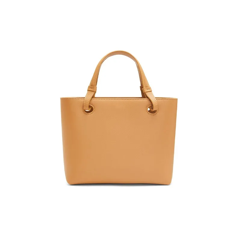LOEWE Anagram Calfskin Tote Bag Shopping Bag Shoulder Bag Crossbody Bag Handbag Mini Women's Brown-2