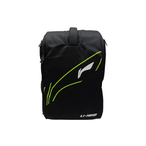 LiNing Fabric Badminton Racket Bag Backpack Regular Unisex Black