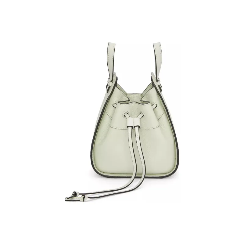 LOEWE Hammock Grained Calfskin Shoulder Bag Crossbody Bag Handbag Mini Women's Light Celadon-3
