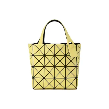 ISSEY MIYAKE Polyvinyl Chloride Small Square Bag Handbags Regular Women's Yellow