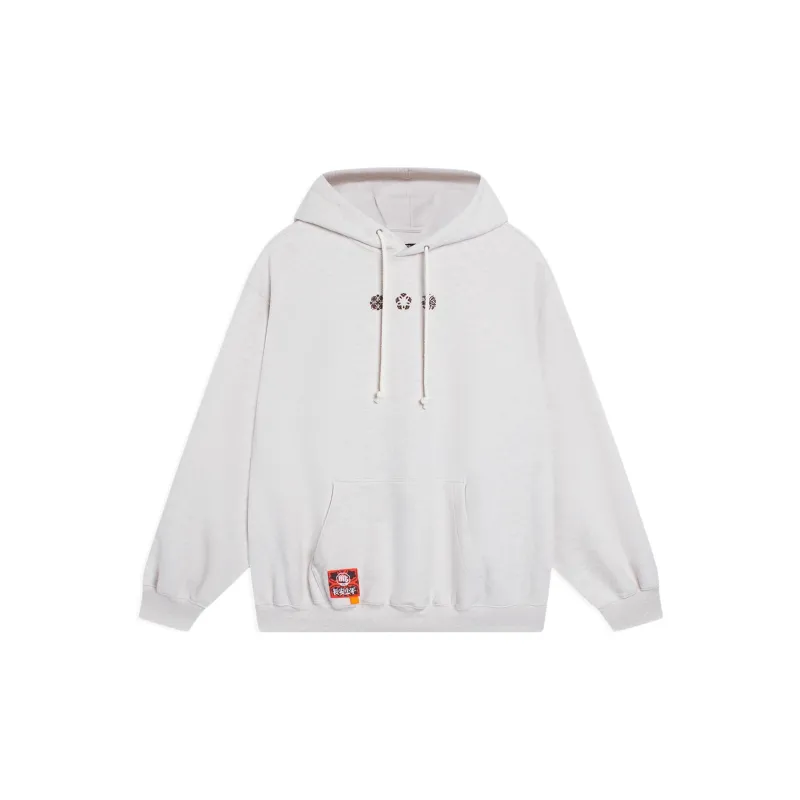 LiNing Badfive Sweatshirt Unisex Heather Gray-1