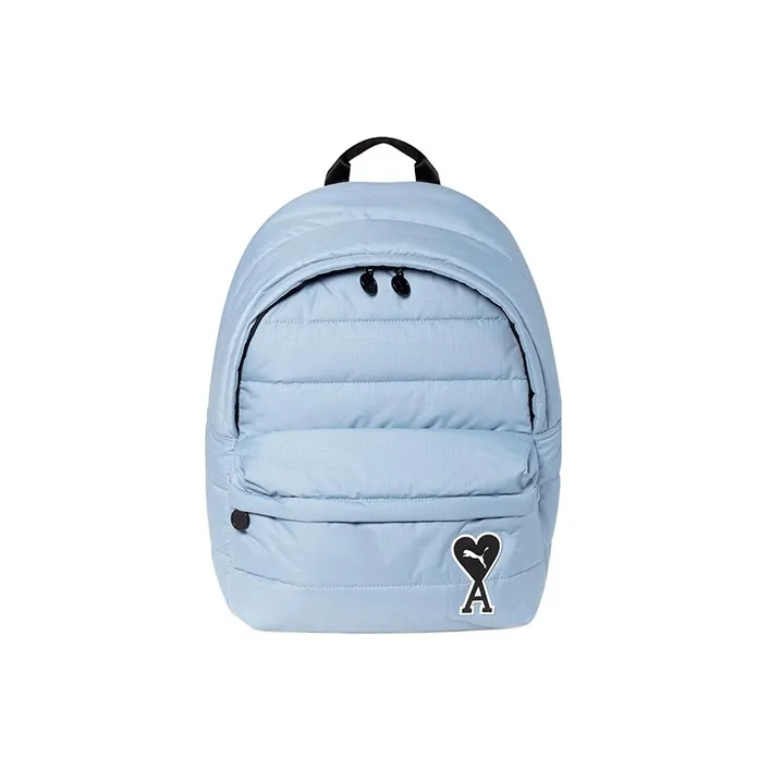 AMIPARIS PUMA Collaboration Polyester Backpack Unisex Light Blue-0