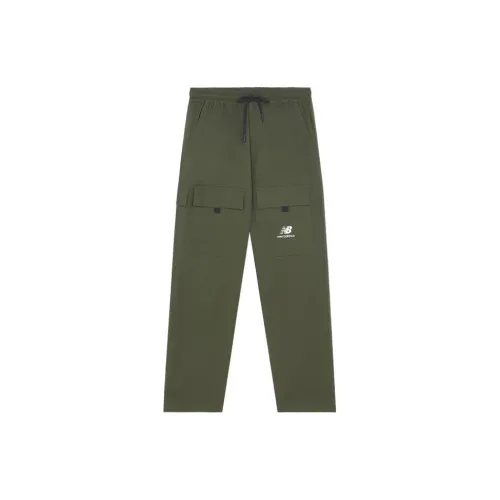 New Balance Knitted Sweatpants Men Army Green