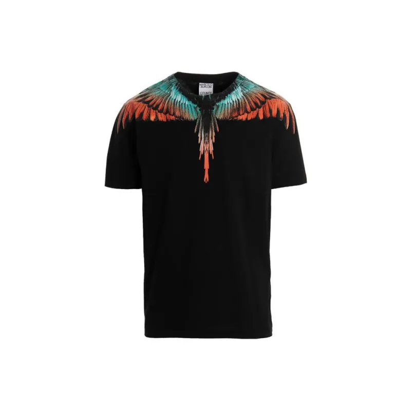 Marcelo Burlon Wings Printed Crewneck T Shirt-0