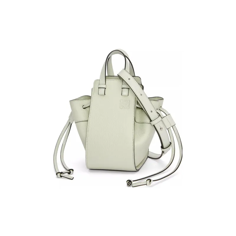 LOEWE Hammock Grained Calfskin Shoulder Bag Crossbody Bag Handbag Mini Women's Light Celadon-1