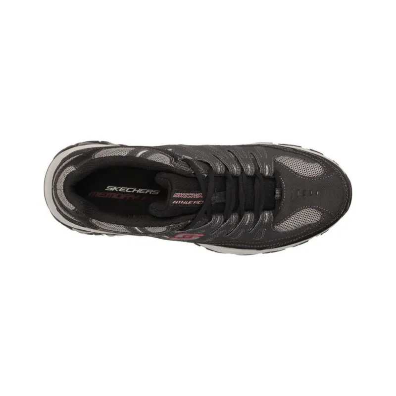 Skechers After Burn Outdoor Shoes Men Low-Top Charcoal/Black-3