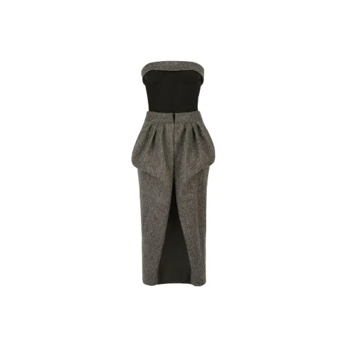 Maison Margiela Sleeveless Dresses Women's Black