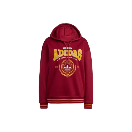 Adidas Originals ANNIVERSARY HOODIE Sweatshirts Women's Traditional Burgundy