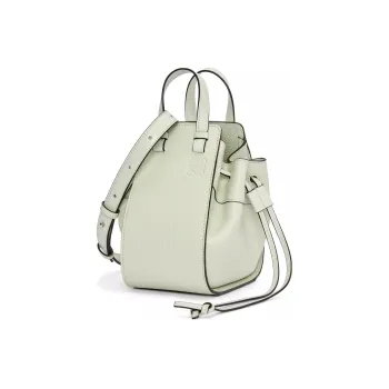 LOEWE Hammock Grained Calfskin Shoulder Bag Crossbody Bag Handbag Mini Women's Light Celadon