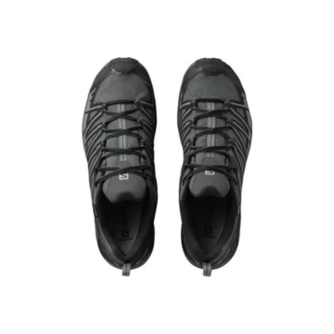 SALOMON X Ultra 3 Gtx Prime Anti-Slip Wear-Resistant Low-Top Outdoor Shoes Black Gray-4