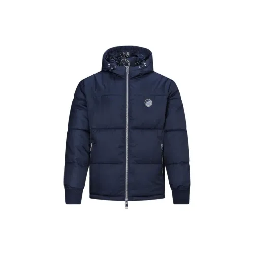 ARMANI EXCHANGE Puffer Jackets Men Navy