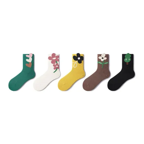 Primeet Women's Mid-Calf Socks