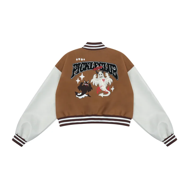 LBPC x Pickleclub Baseball Jacket Women's-1