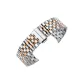 [Curved Interface]Five-Bead Steel Band-Rose Gold