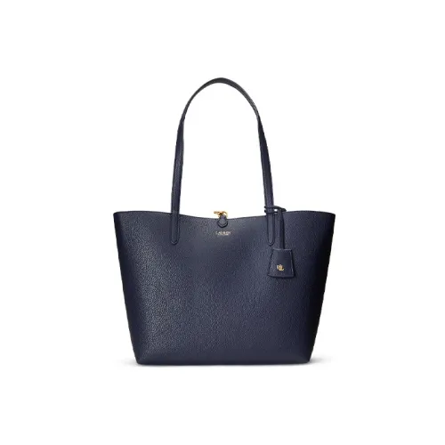 Polo Ralph Lauren Tote Bag Shopping Bag Handbag Large Size Women's Blue