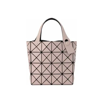 ISSEY MIYAKE Lucent Boxy Geometric Pattern Handbag