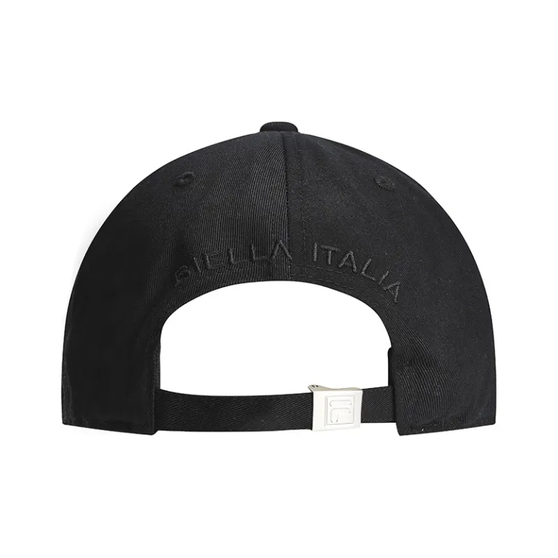 FILA Cotton Baseball Caps Unisex Black-2