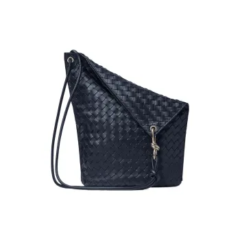 Bottega Veneta Knot Bucket Bag Medium Intrecciato Space