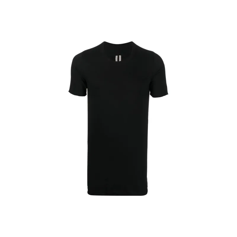 RICK OWENS Basic Organic Cotton T shirt-0
