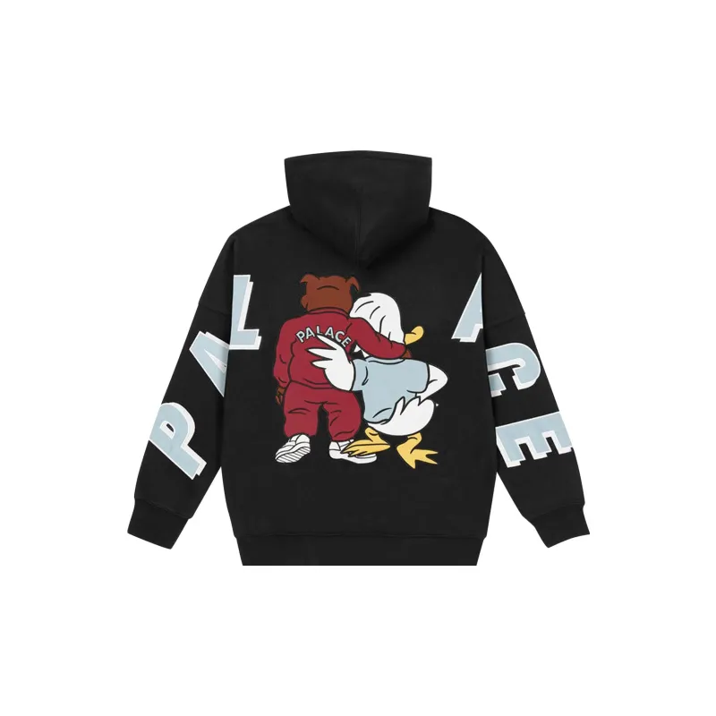 PALACE Dog And Duck Drop Shoulder Hood-1
