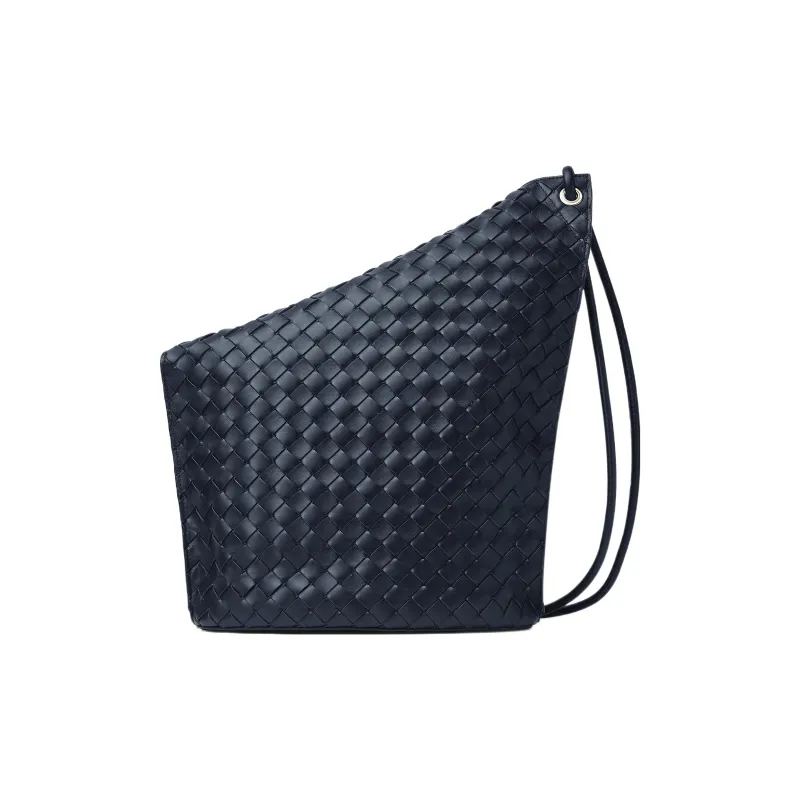 Bottega Veneta Knot Bucket Bag Medium Intrecciato Space-1