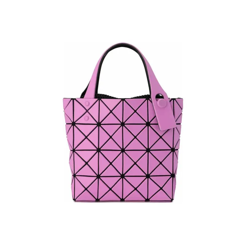ISSEY MIYAKE Vinyl Chloride Resin Small Square Bag Handbags Regular Women's Purple-0