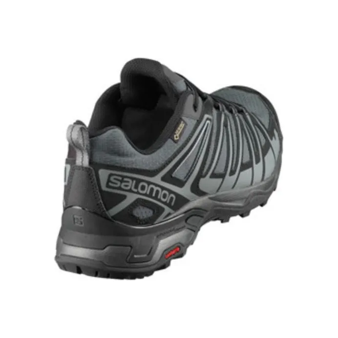 SALOMON X Ultra 3 Gtx Prime Anti-Slip Wear-Resistant Low-Top Outdoor Shoes Black Gray-3