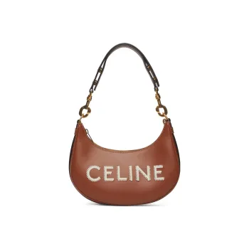 CELINE Ava Medium Shoulder Bag Brown