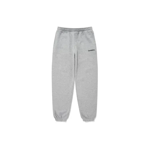 COVERNAT Knitted Sweatpants Men Gray