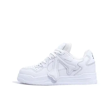 Tokidoki Wear-Resistant Slip-Resistant Low-Top Skateboard Shoes Unisex White