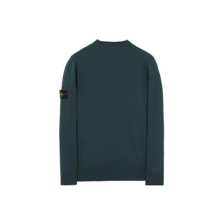 STONE ISLAND Sweaters Men Bottle Green-1