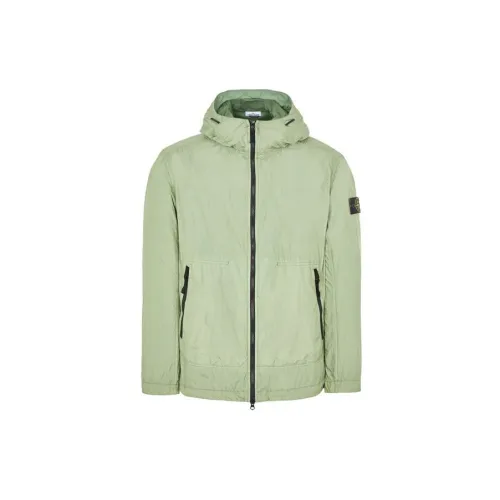 STONE ISLAND Jackets Men Sage Green