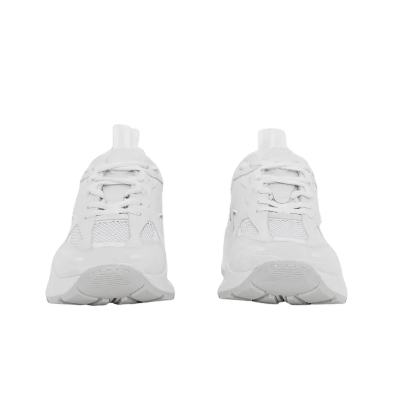 Burberry Logo Low-Top Trainer White Women's-2
