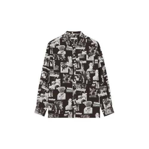 Maison Kitsune Shirts Men Black