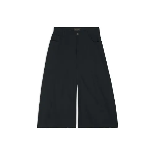 Balenciaga Garde-robe Casual Shorts Women's Black